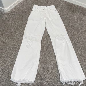 Zara wide leg jeans size 2